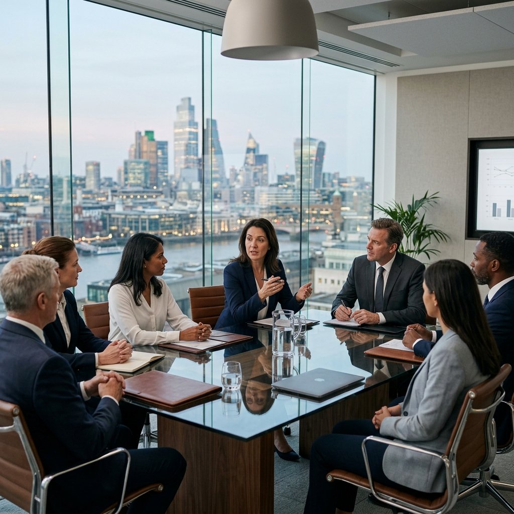 Domain Office Meeting Background